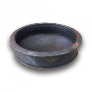 Black Clay Pot (Chatti)