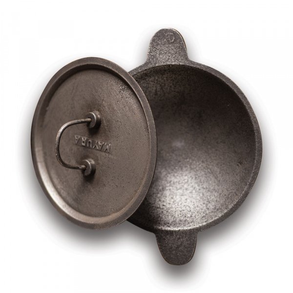 Cast Iron Appam Chatti With Lid - Image 3