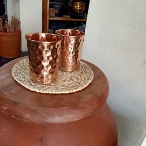 Copper Glass set of 2