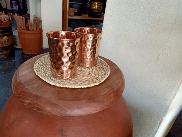 Copper Glass set of 2