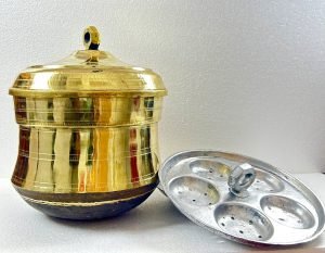 Traditional Brass Idly Patram (9 ,12, 17 Kuzhi)